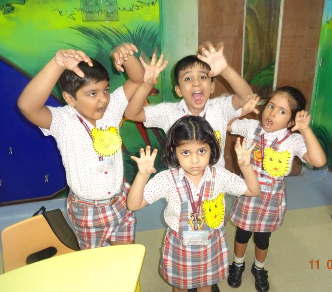 Environment Day (Save The Tiger): On 15th June '17, the children of Upper Infant participated in yet another exciting activity where they were taught to show love and care for the inhabitants of our lovely environment from a very tender age.