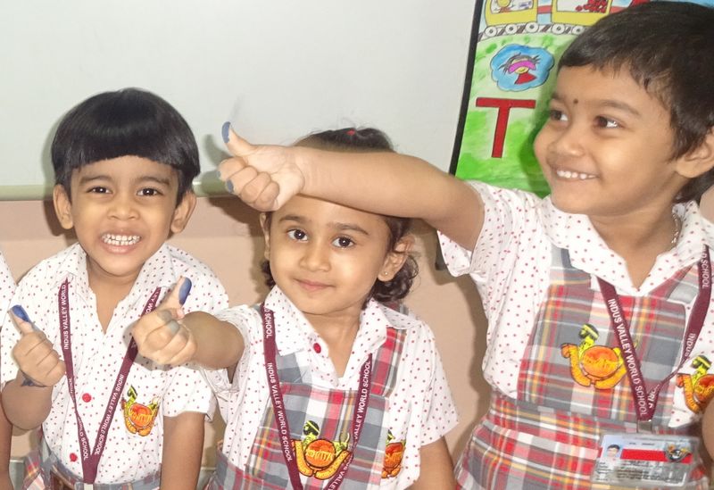 Our students from Toddlers sections wore masks of animals like monkeys, elephants, tigers etc and made the sounds of the respective animals. It was conducted on Tuesday (11.07.17) and again on Friday (14.07.17).