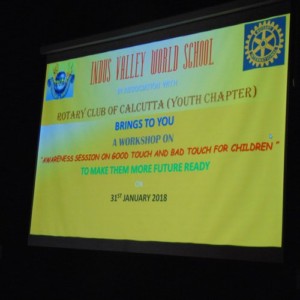 Good touch and Bad touch" Workshop