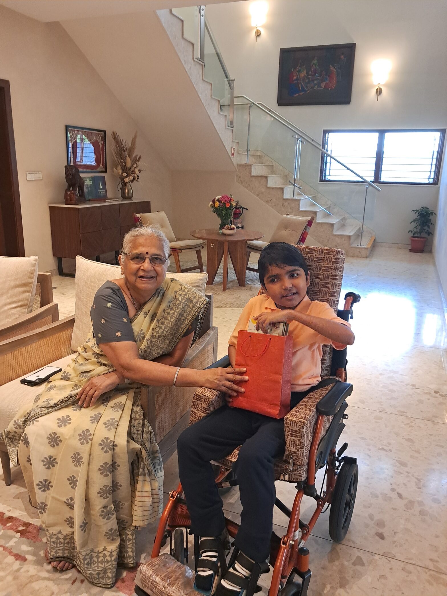 DR. SUDHA MURTY MEETS YUVAAN SINGH
